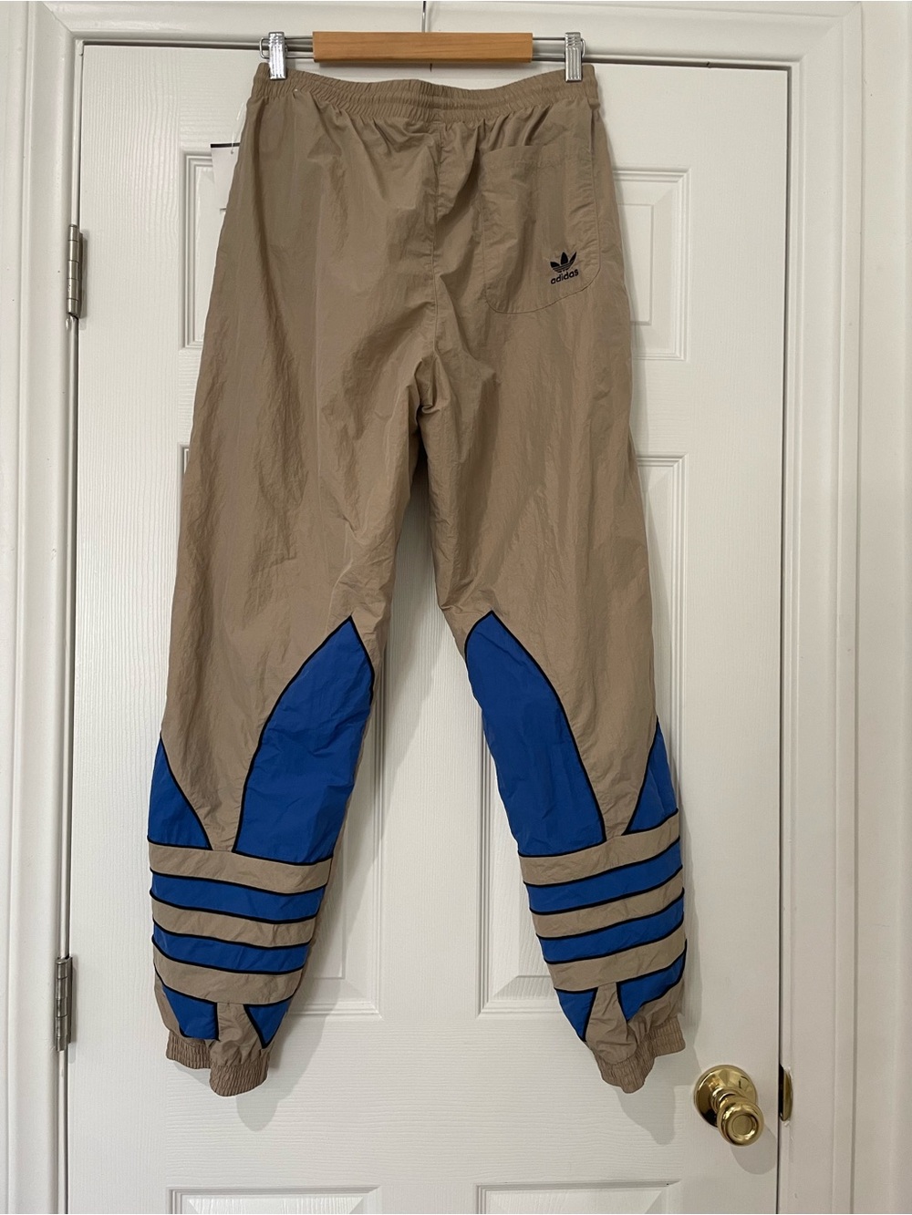 Adidas Originals Big Trefoil Outline Woven Track Pants - Men’s Large